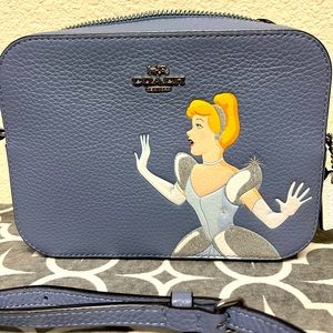 DISNEY X COACH MINI CAMERA BAG WITH CINDERELLA